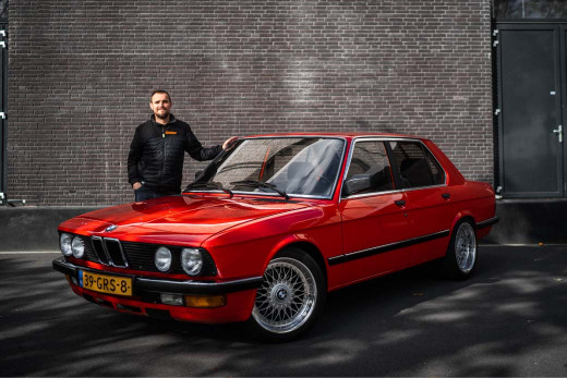 BMW-E28-Hennarot-eigenaar