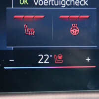 Stuurwielrand verwarmd