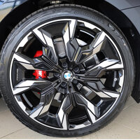 21 inch lichtmetalen BMW Individual wielen Aerodynamic (styling 954 I) in Bicolor Jet Black