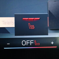 Elektrisch verwarmde voorstoelen