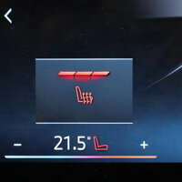 Elektrisch verwarmde voorstoelen