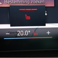 Elektrisch verwarmde voorstoelen