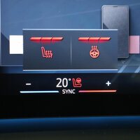 Stuurwielrand verwarmd