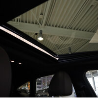 Elektrisch bediend glazen schuif-/kanteldak