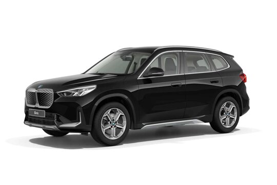 BMW_iX1_Business_Edition_Zwart-Voorkant_Zijkant_Ekris