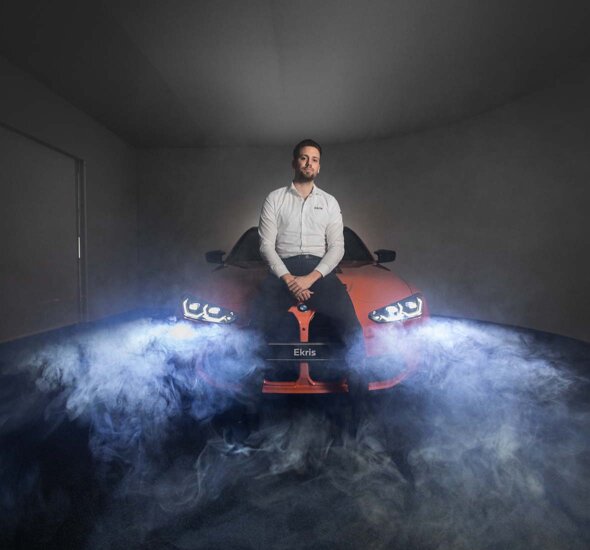Ekris-WK-Quiz-BMW-M3-Oranje-Mobiel