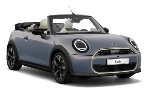 MINI_Cooper_Cabrio_Grijs_Voorkant