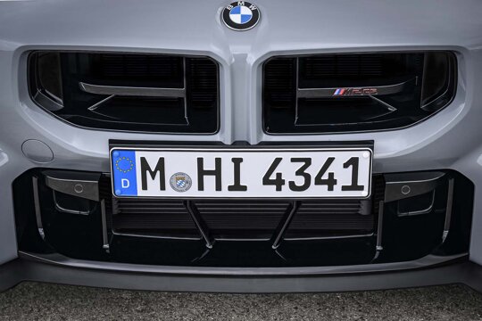 BMW_M2_CS_Grijs_Voorkant_Grille_Zwart_Ekris