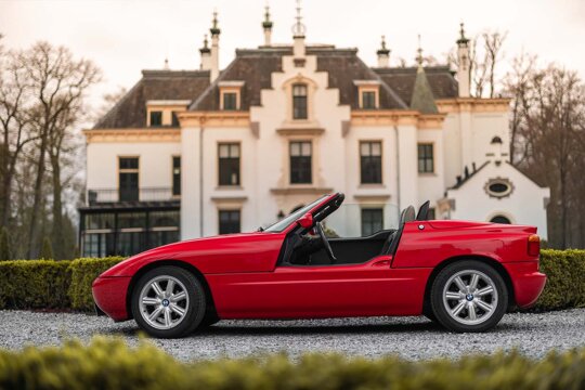 BMW-Z1-Rood-Zijkant-Landgoed-Staverdern