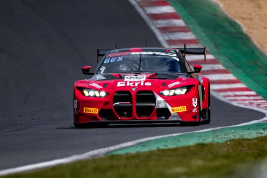 BMW_M4_GT3_EVO_Rood_Voorkant_Brands_Hatch_Ekris
