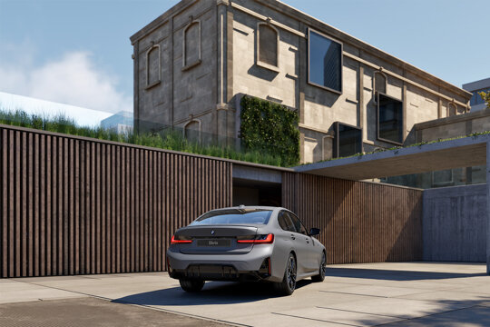 m340i sedan achterkant