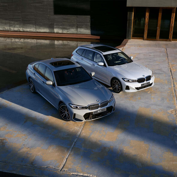 BMW 3 Serie met kenteken- mobiel