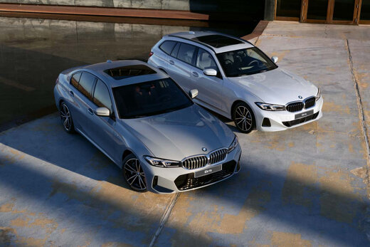 BMW 3 Serie met kenteken- mobiel