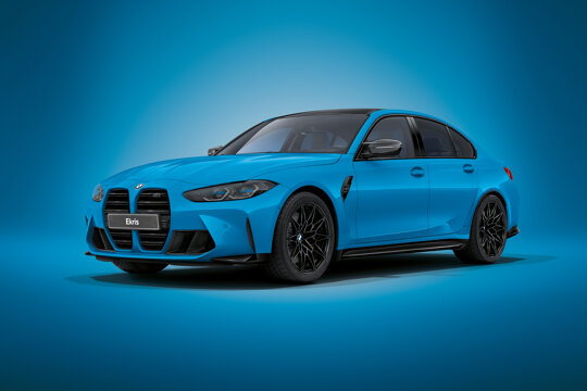 bmw m3 comp sedan mexico blue