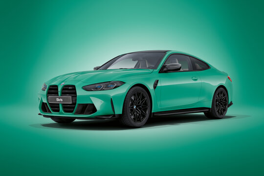 bmw mint green m4 comp