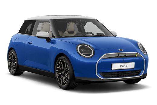 MINI_Cooper_Electric_Blauw_Voorkant