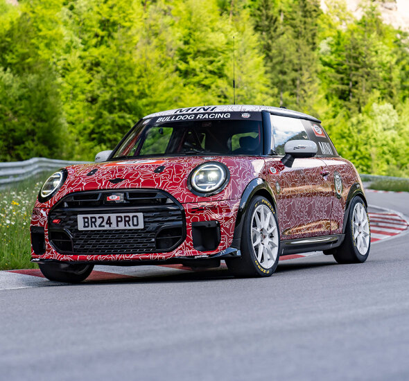 MINI JCW - header mobiel