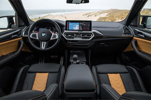 BMW_X3M_Zwart_Bruin_Interieur_Cockpit_Keram