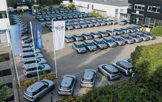 EY aflevering - Droneshot 16 MINI's