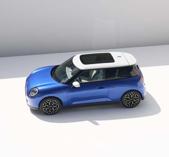 MINI-Cooper-Electric-Blauw-Wit-Dak-Header-Mobile