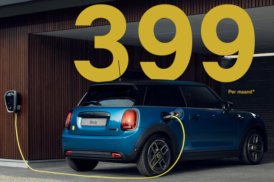 MINI-Electric-Blauw-Achterkant-laadkabel-399-per-maand