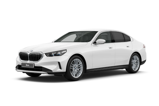 BMW-5-Serie-Sedan-Wit-voorkant-zijkant