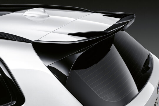 BMW X3M - Zwarte spoiler
