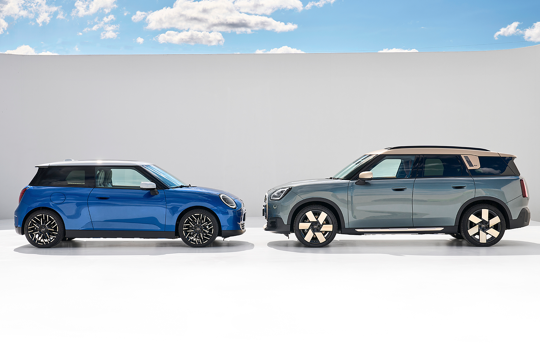 highlight afbeelding mini electric en mini countryman