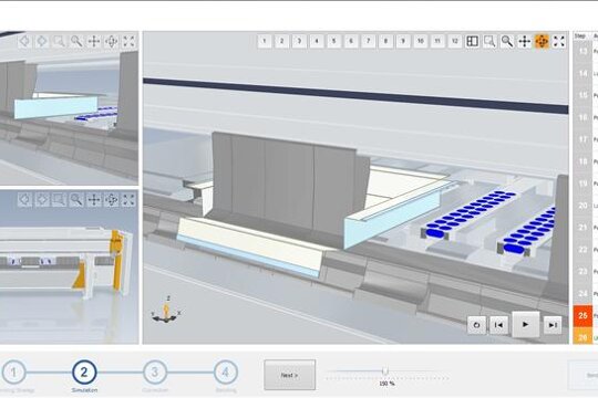 Biegesimulation