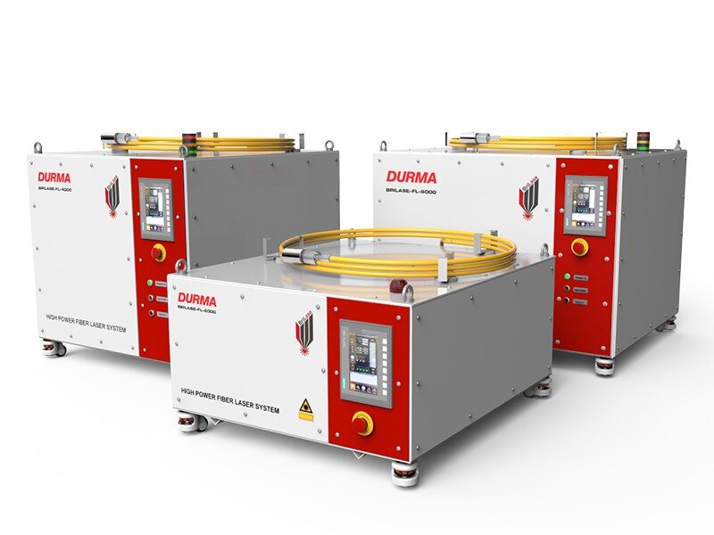 Durma BRLS Premium fiberlaserbron 12 kW, inclusief koeler, Durma snijkop DRM-20 F200